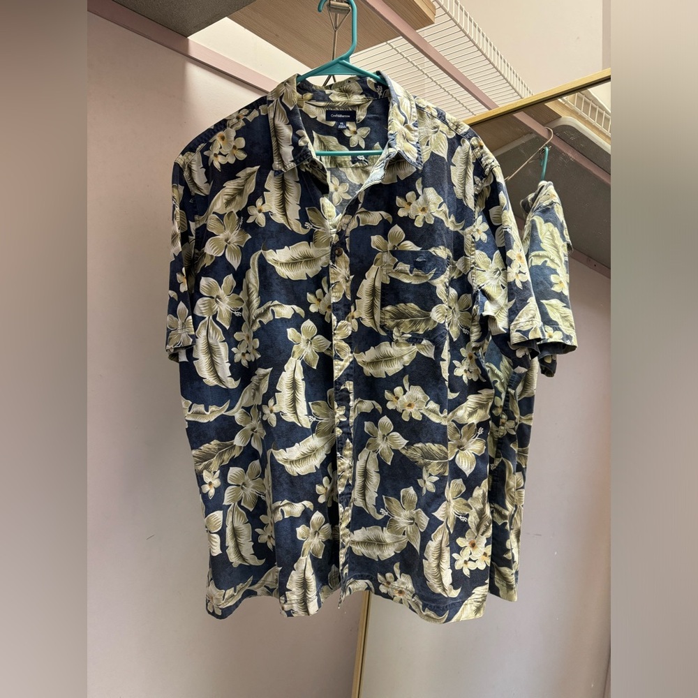 Croft&Barrow Summer Flower Men Shirt
